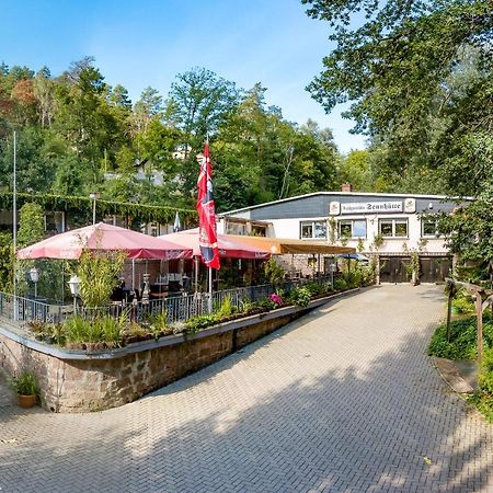 巴特弗兰肯豪森 Waldgaststaette Sennhuette酒店 外观 照片